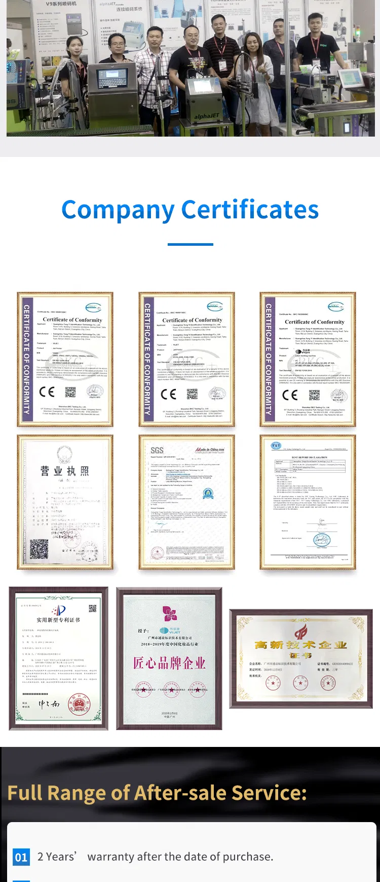 Touch Screen Cij Printer Tx600 Inkjet Printer Printing Machine for Plastics/Aluminum