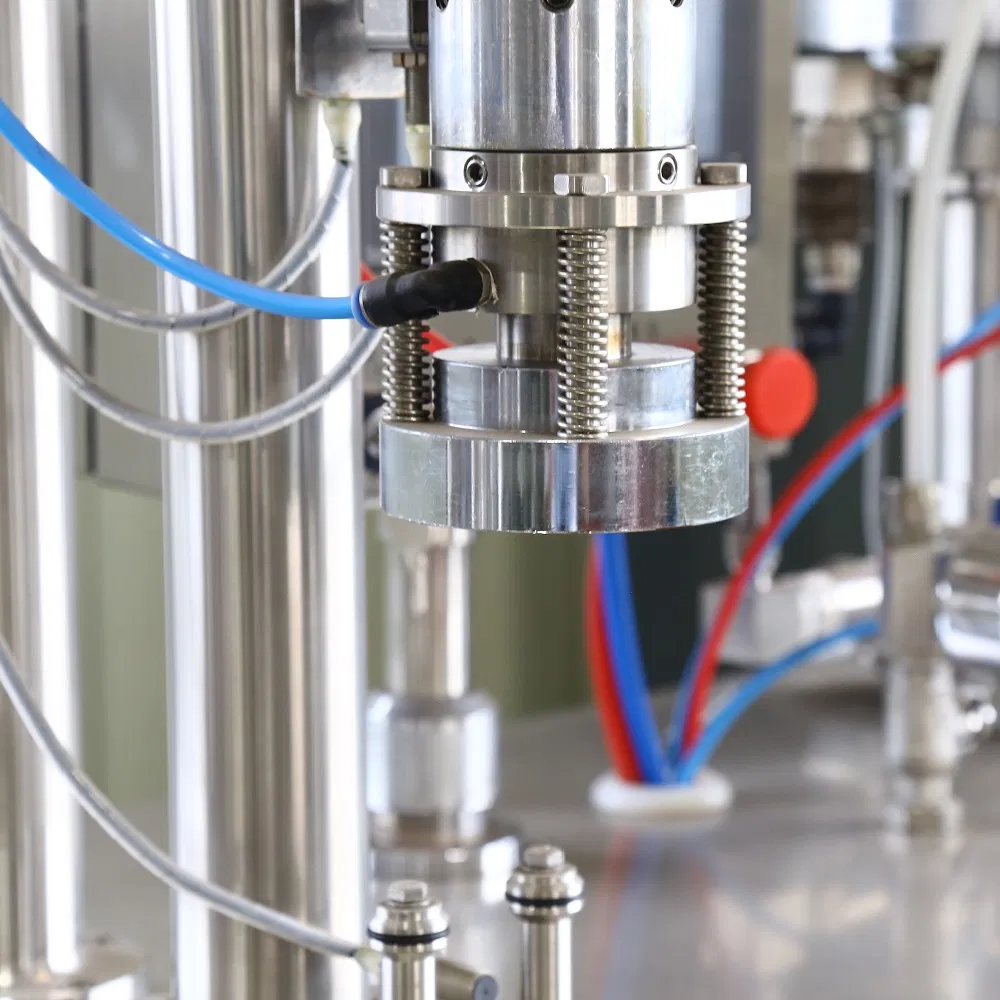 Two Combine Into One Shaving Gel Bov Aerosol Filling Machine