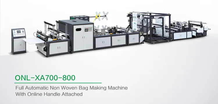 Ultrasonic Non Woven Box Bag Making Machine (AW-XA700-800)