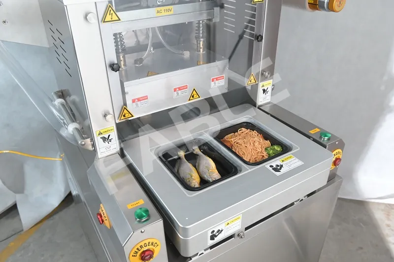 Vacuum Skin Pack Machine Vsp Food Tray Sealing Machines