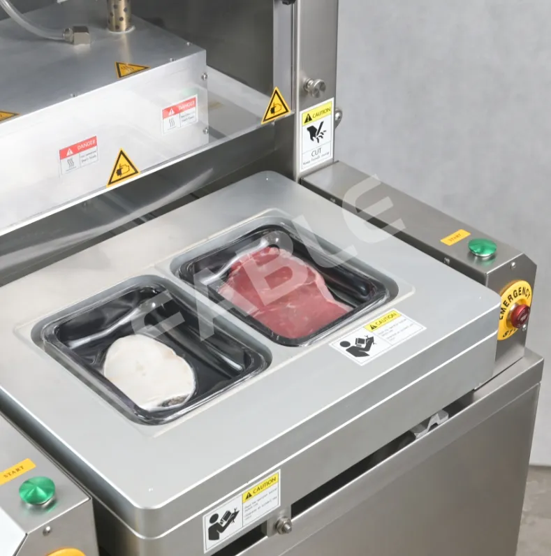 Vacuum Skin Pack Machine Vsp Food Tray Sealing Machines