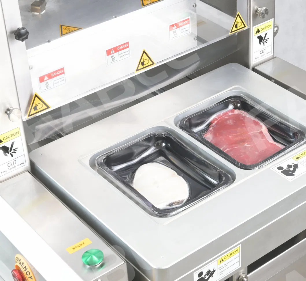 Vacuum Skin Pack Machine Vsp Food Tray Sealing Machines