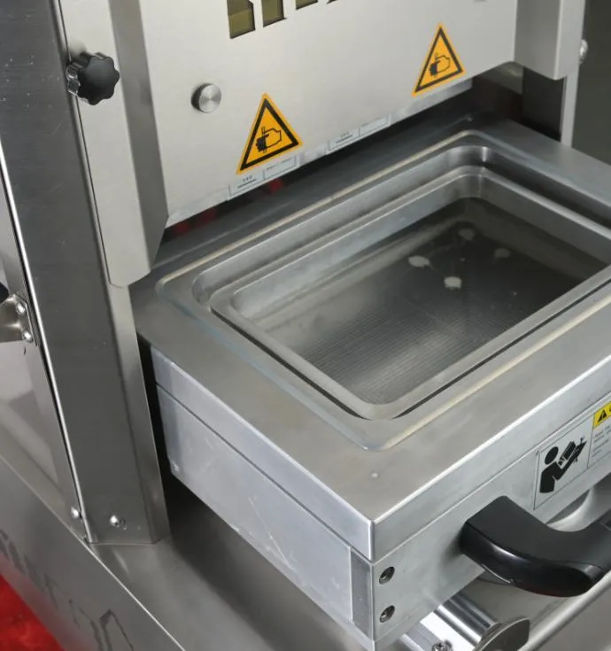 Vertical Type Vsp Vacuum Skin Packaging Machine Skin Pack Machine Meat Seafood