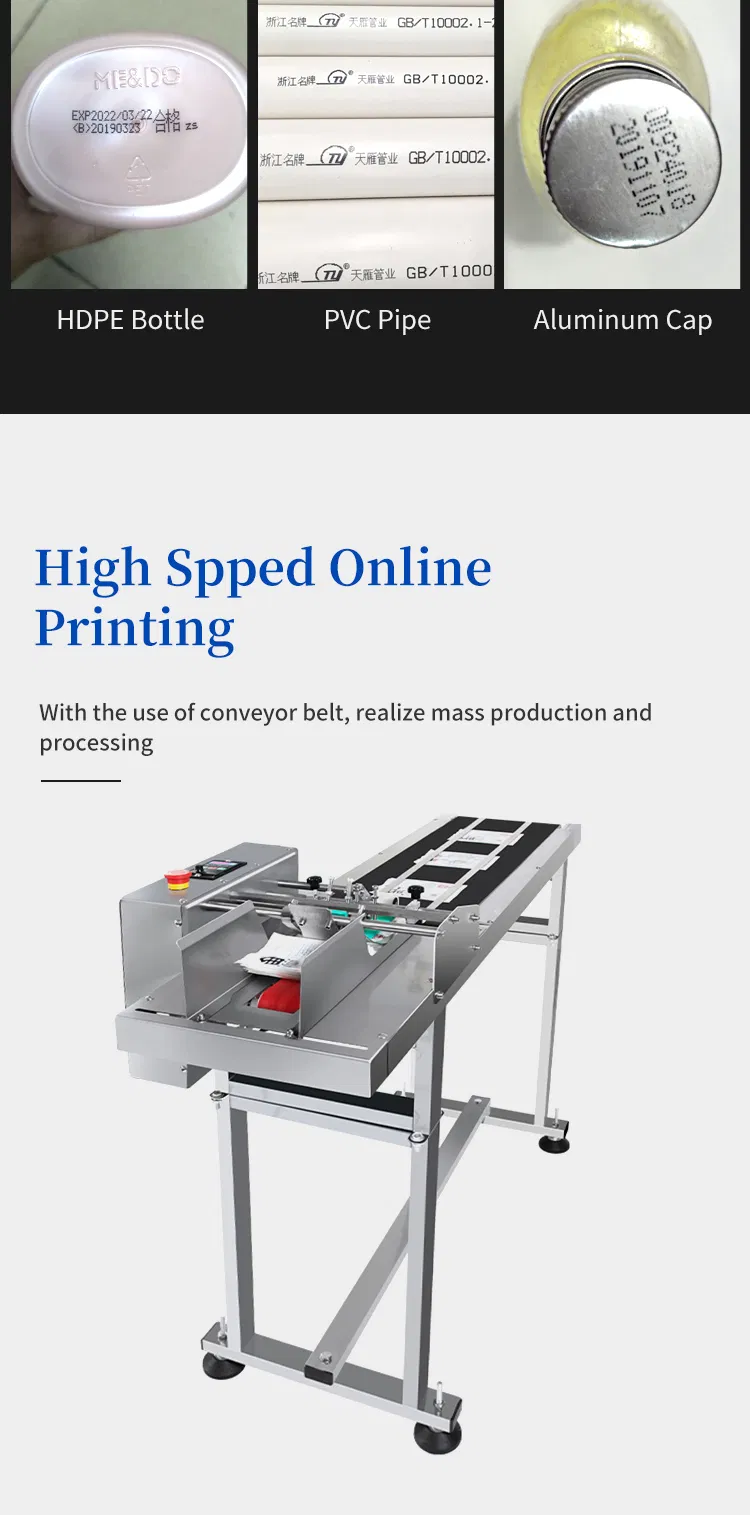 Water Bottle Product Day Printing Cij Printer Machine