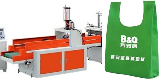 Wfb-Bt600 Fully Automatic Non-Woven Bag and Handle Integrated Machine