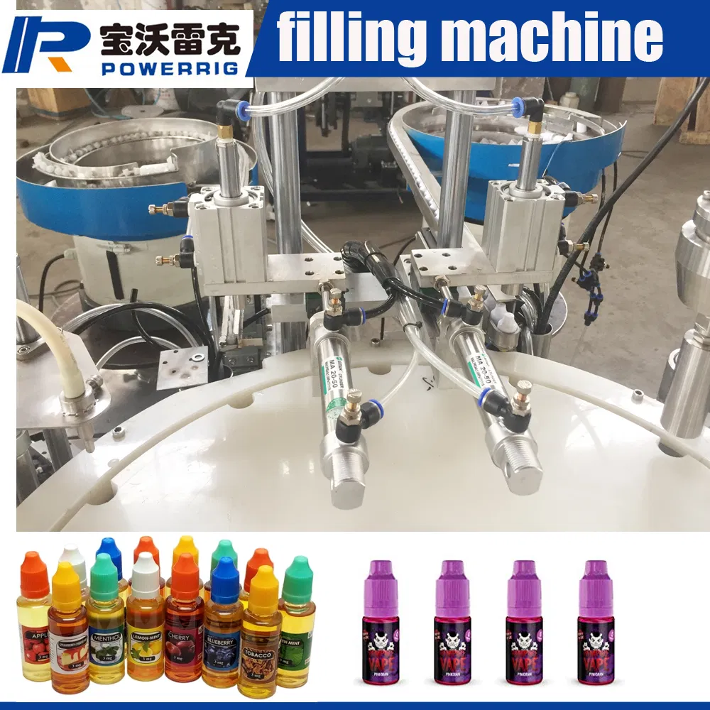 Widely Used 10ml E-Liquid Bottle Filling Capping Machine with Manufacturer Directly Sale