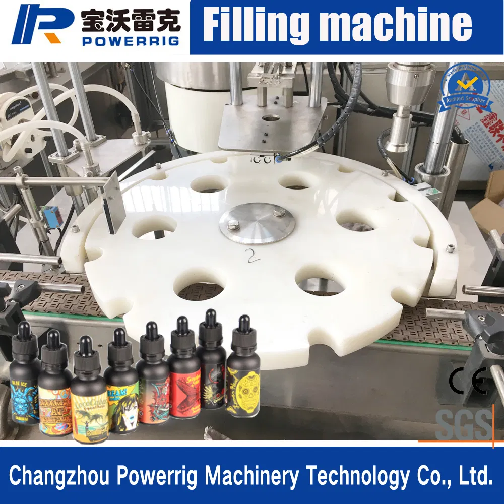 Widely Used E-Juice Filling Machine for Glass Bottle