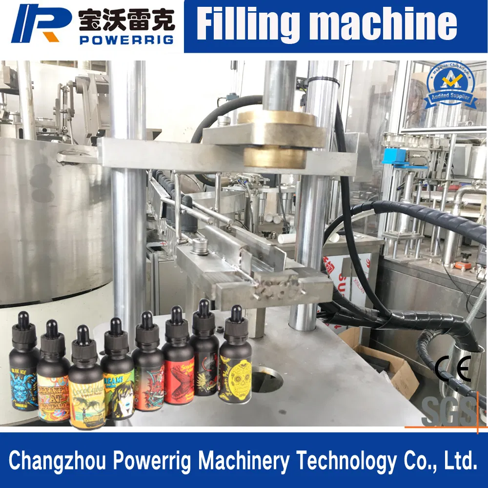 Widely Used E-Juice Filling Machine for Glass Bottle