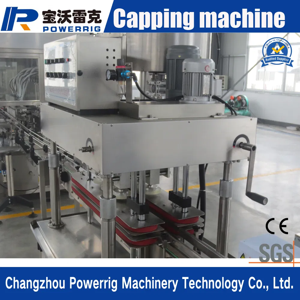 Widely Used Plastic Bottle 6 Wheels Capping Machine with Factory Price