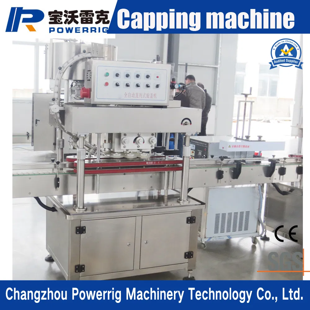 Widely Used Plastic Bottle 6 Wheels Capping Machine with Factory Price