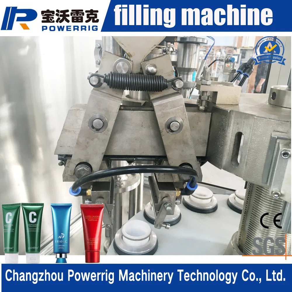 Widely Used Semi Automatic Cosmetic Filling Sealing Equipment with SGS and Ce Certification