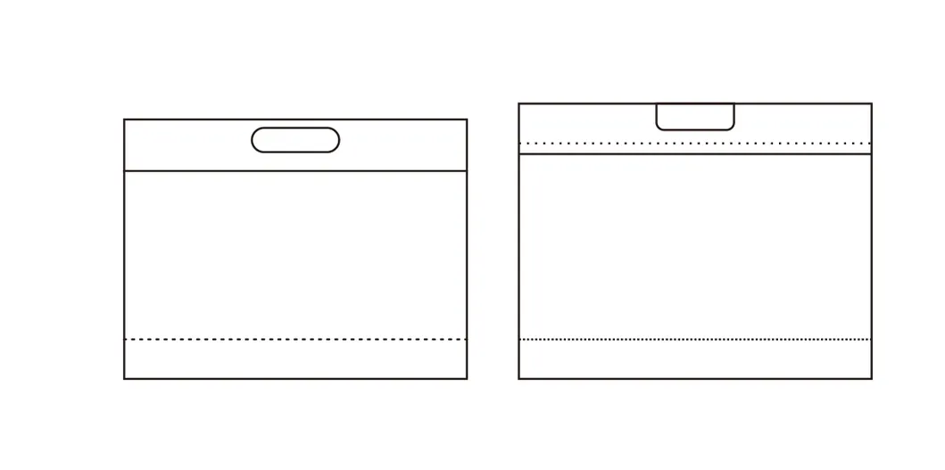 Zhongxin Manufacturer Rope Threading Shopping Plastic Bag Making Equipment