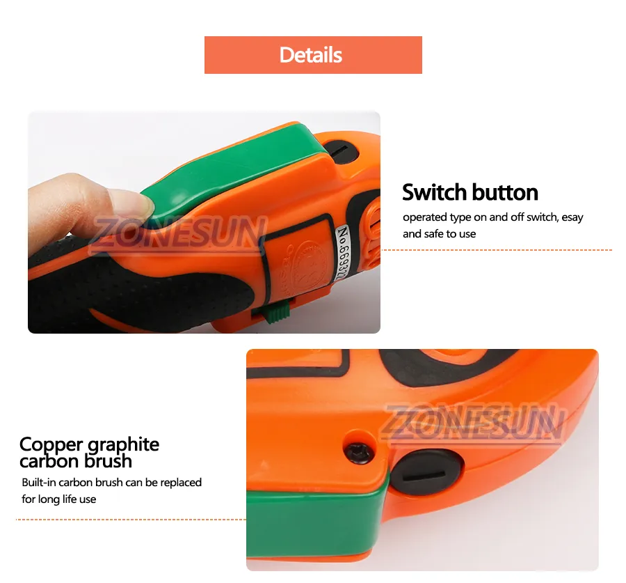 Zonesun Hand Held Glass Jar Bottle Capping Tool Plastic Bottle Cap Srewing Capping Machine