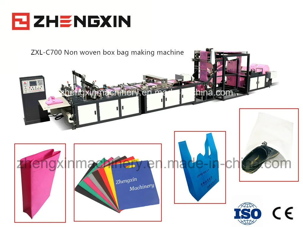 Zxl-C700 Non Woven Box Bag Making Machine with High Speed