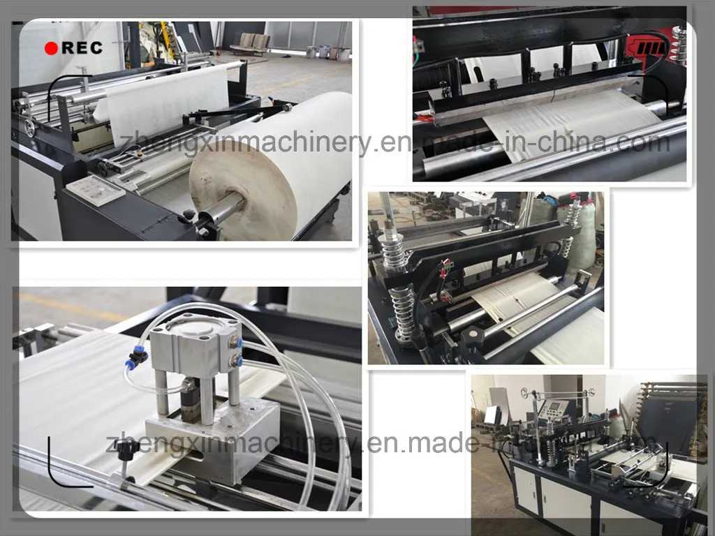 Zxl-C700 Non Woven Box Bag Making Machine with High Speed