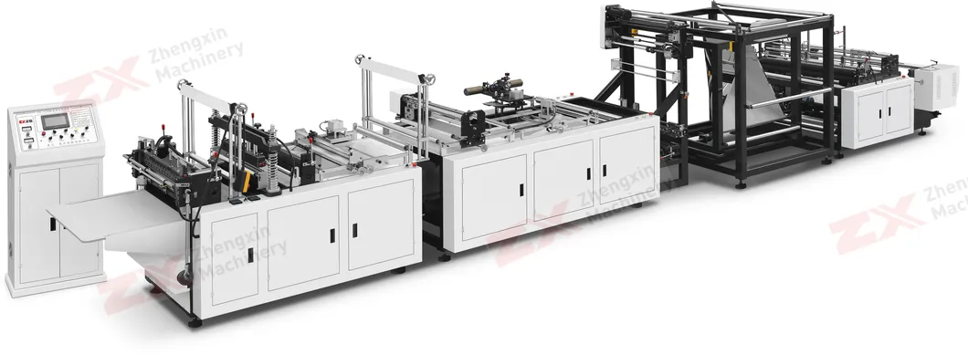 Zxl-C700 Tissue Multi-Function Non-Woven Box Bag Making Machine